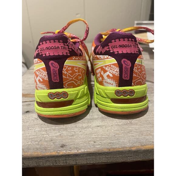 Asics T458N Gel-Noosa Tri 9 Running Triathlon Multi Color Women's Size 8 - Picture 3 of 6